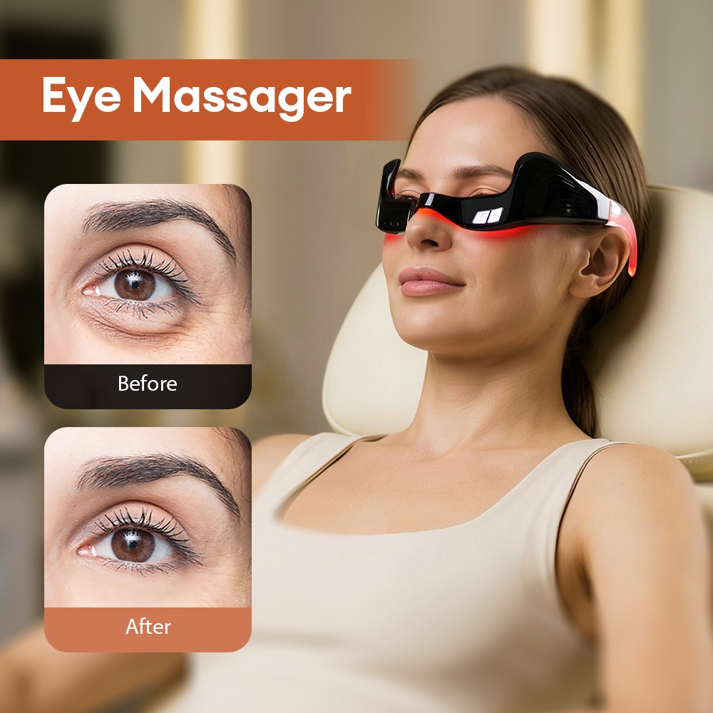 Masajeador Eléctrico para Ojos - Light Therapy Glasses reseña y precio